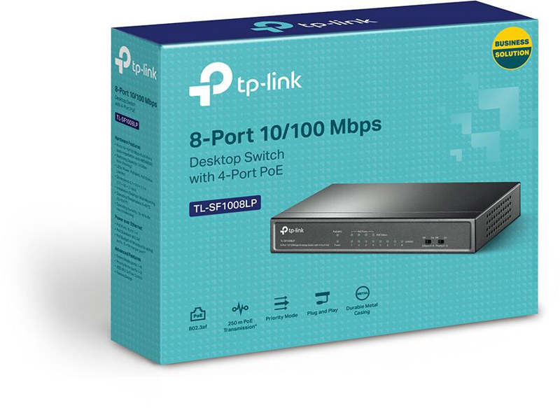SWITCH TP-LINK TL-SF1008LP SWITCH TP-LINK TL-SF1008LP