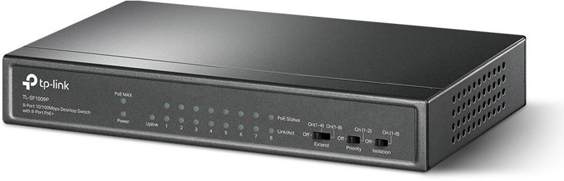 SWITCH TP-LINK TL-SF1009P SWITCH TP-LINK TL-SF1009P