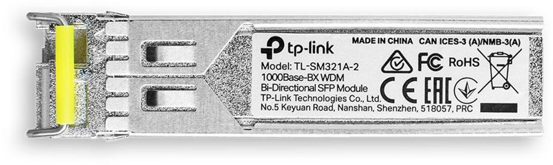MODUŁ SFP WDM TP-LINK TL-SM321A-2 dwukierunkowy 1000Base-BX MODUŁ SFP WDM TP-LINK TL-SM321A-2 dwukierunkowy 1000Base-BX