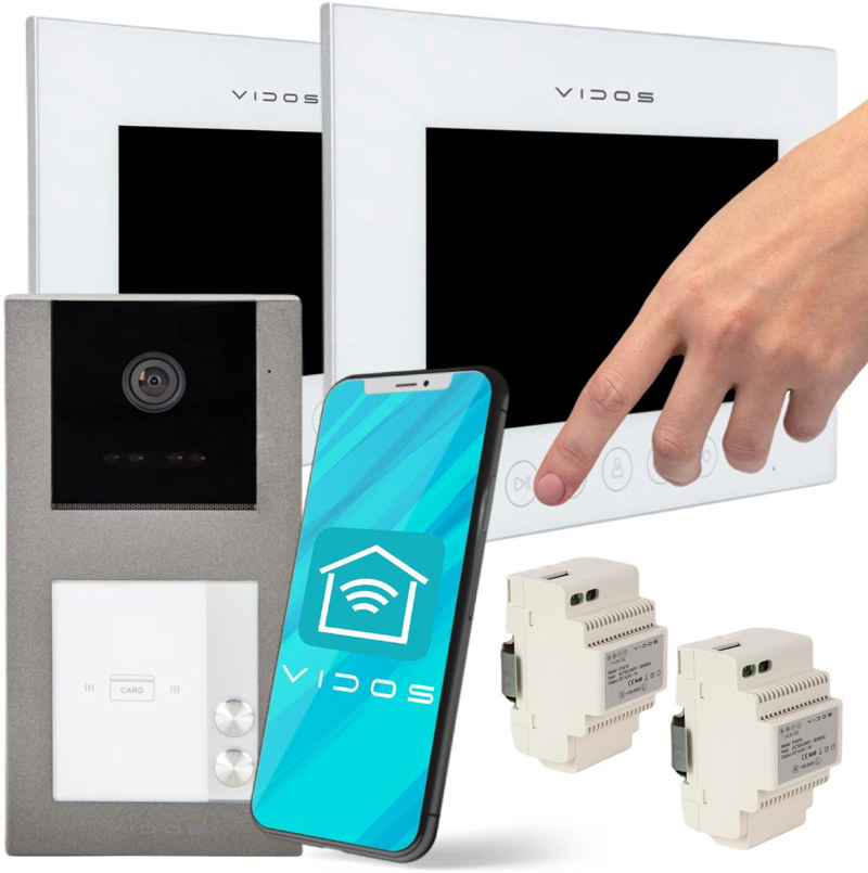 WIDEODOMOFON VIDOS X 2xM11W-X/S11-2 WIDEODOMOFON VIDOS X 2xM11W-X/S11-2