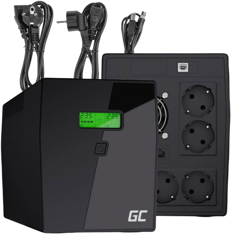 UPS ZASILACZ AWARYJNY Green Cell MICROPOWER 2000VA 1200W UPS05