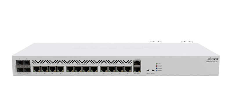 MIKROTIK ROUTERBOARD CCR2116-12G-4S+ MIKROTIK ROUTERBOARD CCR2116-12G-4S+
