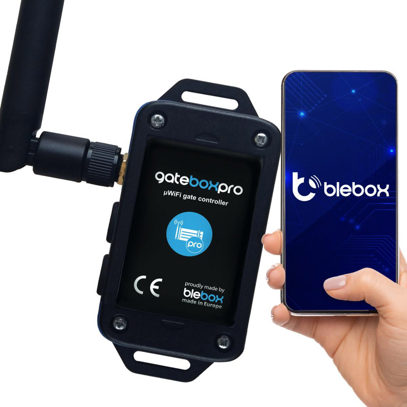 Moduł bramowy gatebox pro z zewnętrzną anteną Blebox Moduł bramowy gatebox pro z zewnętrzną anteną Blebox