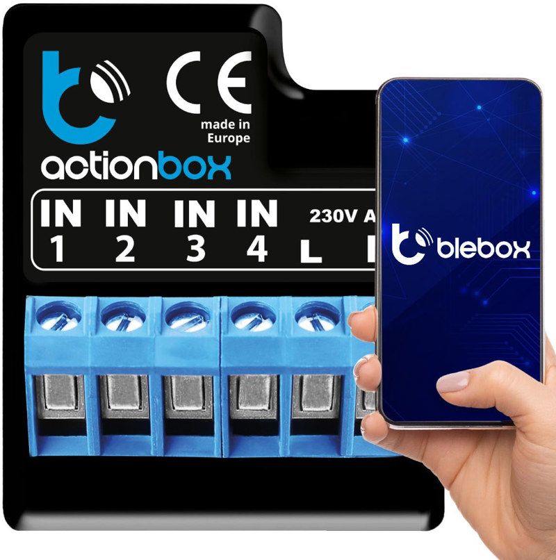 Moduł wejść binarnych actionbox Blebox Moduł wejść binarnych actionbox Blebox