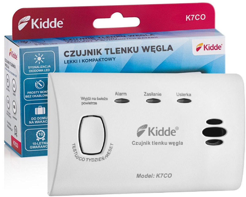 Czujnik czadu Kidde K7CO Czujnik czadu Kidde K7CO