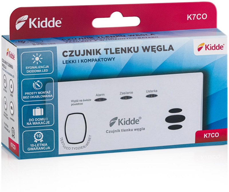 Czujnik czadu Kidde K7CO Czujnik czadu Kidde K7CO