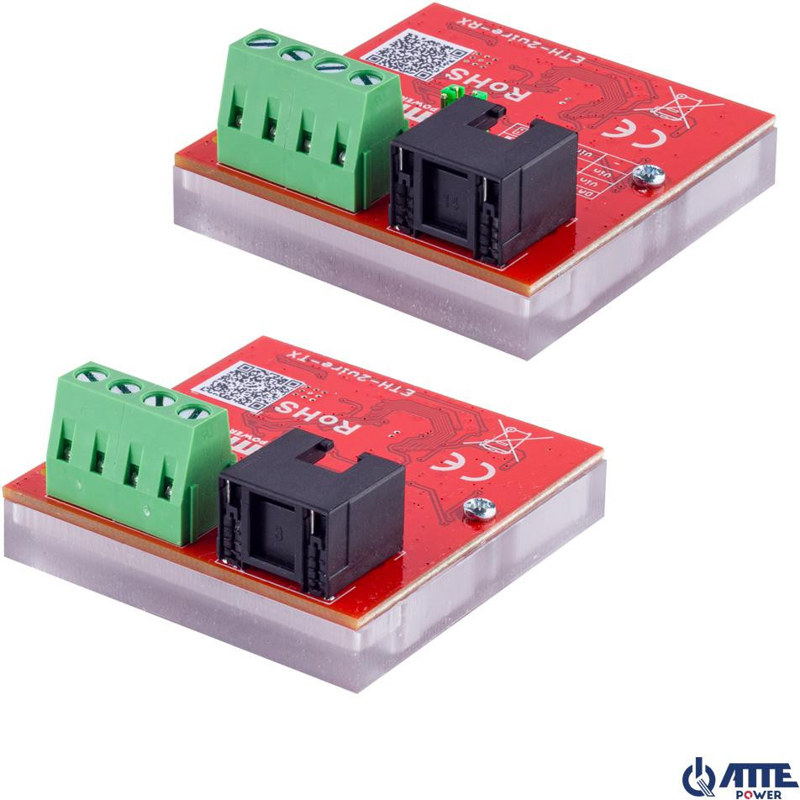 Zestaw konwerterów ATTE ETH-2wire-A-SET Zestaw konwerterów ATTE ETH-2wire-A-SET