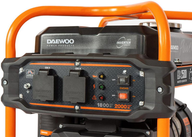 AGREGAT PRĄDOTWÓRCZY INWERTOROWY DAEWOO GDA 2500i 2.0kW AGREGAT PRĄDOTWÓRCZY INWERTOROWY DAEWOO GDA 2500i 2.0kW