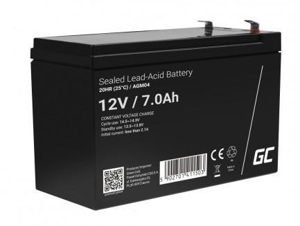 AKUMULATOR AGM Green Cell VRLA 12V 7Ah AKUMULATOR AGM Green Cell VRLA 12V 7Ah
