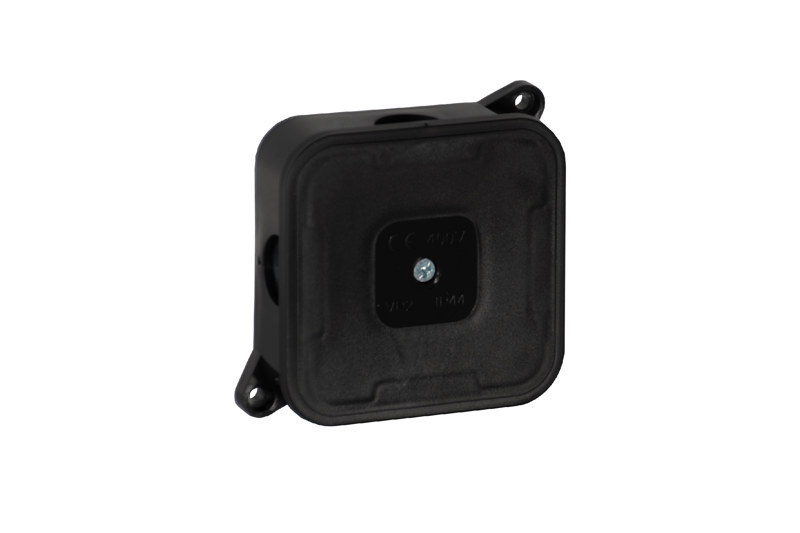 Puszka natynkowa pusta 4 wlotów VIPLAST VP-2 CZARNA IP44 85x85x35mm 027-05 Puszka natynkowa pusta 4 wlotów VIPLAST VP-2 CZARNA IP44 85x85x35mm 027-05