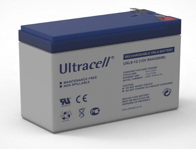 Akumulator AGM ULTRACELL UXL 12V 9Ah Akumulator AGM ULTRACELL UXL 12V 9Ah
