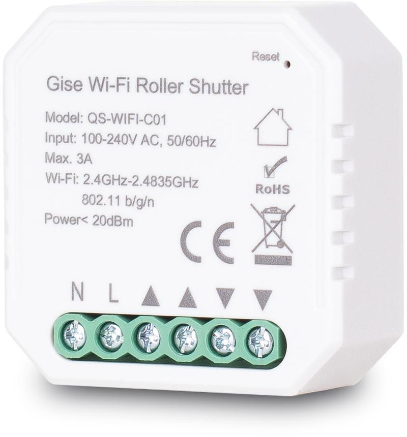 GISE Smart Sterownik roletowy WiFi | Tuya GISE Smart Sterownik roletowy WiFi | Tuya