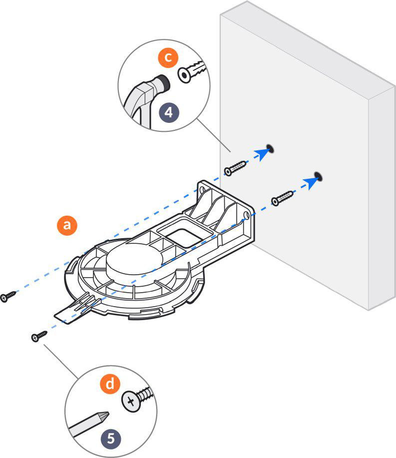UCHWYT UBIQUITI Ścienny (UACC-Lite-AP-AM) UCHWYT UBIQUITI Ścienny (UACC-Lite-AP-AM)