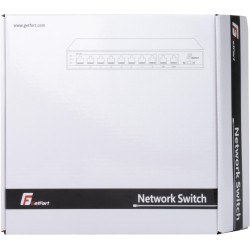 SWITCH POE GETFORT 8FE x POE + 2FE UPLINK 120W POE+