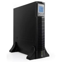 UPS ZASILACZ AWARYJNY Green Cell® 2000VA 1800W DO SZAFY RACK RTII Z WYŚWIETLACZEM LCD UPS14 - UPS ZASILACZ AWARYJNY Green Cell 2000VA 1800W RACK RTII Z WYŚWIETLACZEM LCD UPS14