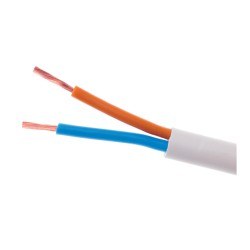 Przewód elektryczny linka OMY 2x1mm2 300V ELEKTROKABEL 100m - Przewód elektryczny linka H03VV-F OMY 2x1mm2 300V ELEKTROKABEL biały 100m