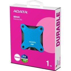 Adata Dysk zewnętrzny SSD SD620 1TB U3.2A 520/460 MB/s niebieski - Dysk Zewnętrzny SSD Adata SD620 1TB niebieski