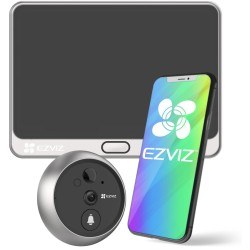 Kamera IP EZVIZ wizjer DP2 2K 3MPx - Bezprzewodowy wizjer EZVIZ DP2 2K 3MPx