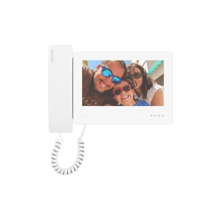 Monitor wideodomofonu Hikvision DS-KH7300EY-WTHE2/White