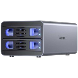 Unitek Obudowa RAID do dysku SATA 2.5''/3.5'' - 4 tryby, 40TB, 5Gb/s - Unitek Obudowa RAID do dysku SATA 2.5''/3.5'' – 4 tryby, 40TB, 5Gb/s