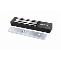 Zwora elektromagnetyczna HARTTE MG280SR-BK 280kg czarna z monitoringiem i sygnalizacją