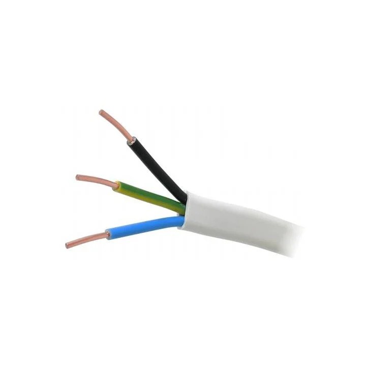 Przewód elektryczny drut płaski YDYp 450/750V 3x1,5mm2 50m MERCOR - Przewód elektryczny drut płaski YDYp 3x1,5mm2 450/750V MERCOR 50m