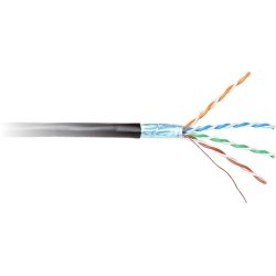 KABEL GETFORT CAT.5E F/UTP UV SUCHY SKRĘTKA - KABEL SKRĘTKA GETFORT CAT.5E F/UTP UV SUCHY 1m