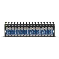 16-kanałowy panel zabezpieczający serii PRO z ochroną przepięciową POE EWIMAR PTF-516R-PRO/PoE