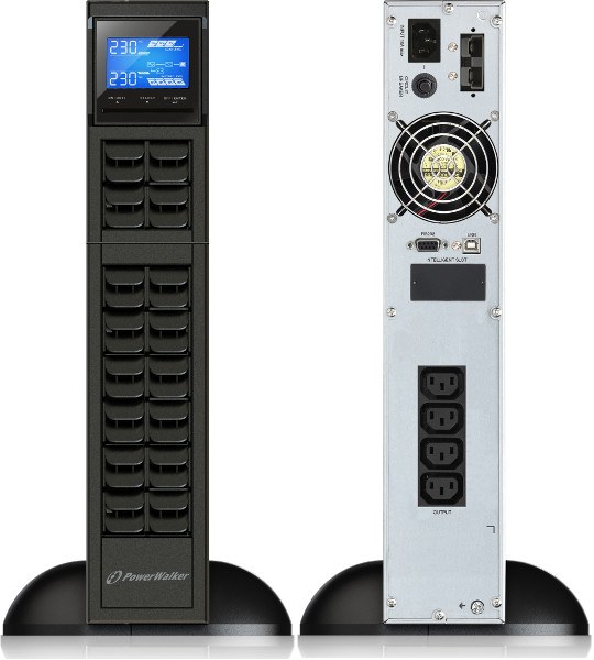UPS ZASILACZ AWARYJNY PowerWalker VFI 2000 CRM LCD UPS ZASILACZ AWARYJNY PowerWalker VFI 2000 CRM LCD