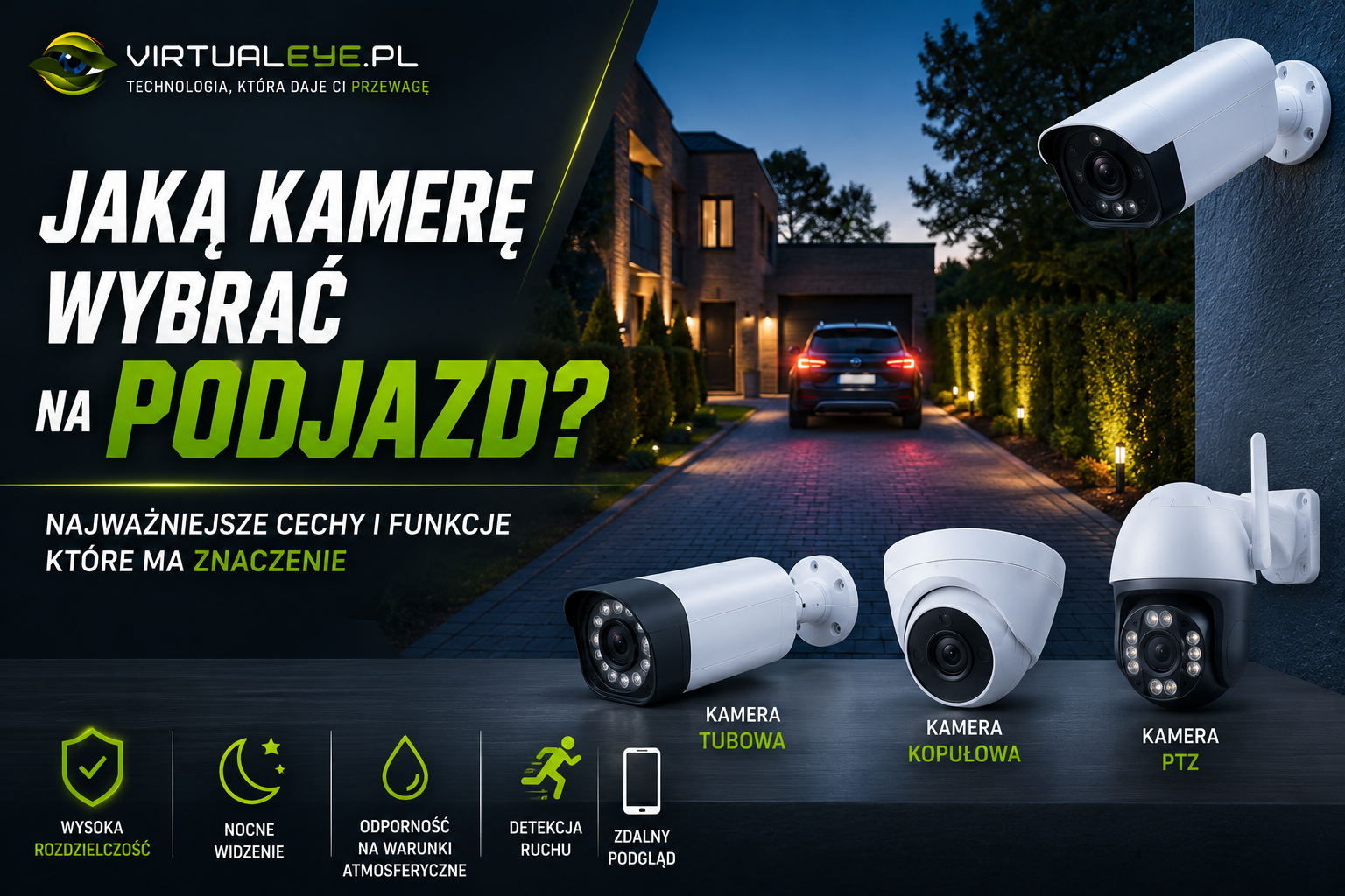 Jaką kamerę wybrać na podjazd?